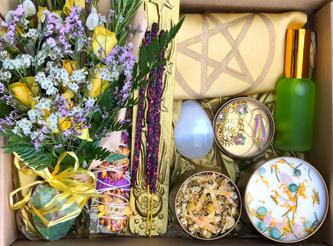 Ostara Ritual Kit~Easter/Eostre Ritual Altar Kit~Spring Equinox Set for Easter~Easter Gift Box