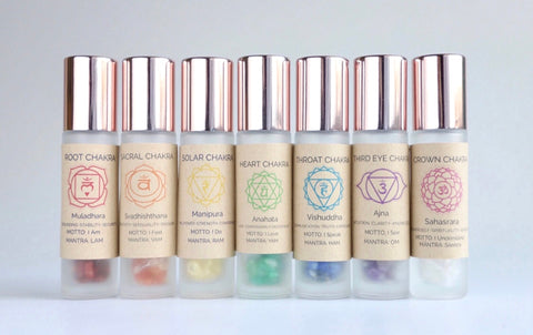 7 Chakra Balance Oil Roll On Set