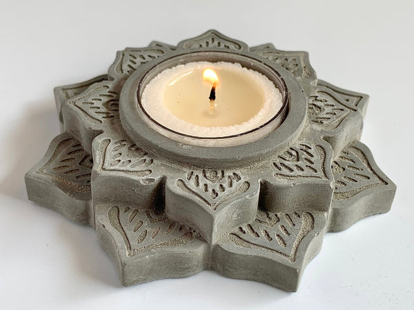 Spiritual Home Tool Kit~ Tealight Candle + Palo Santo Incense Smudge Holders~Smudging Tool Kit