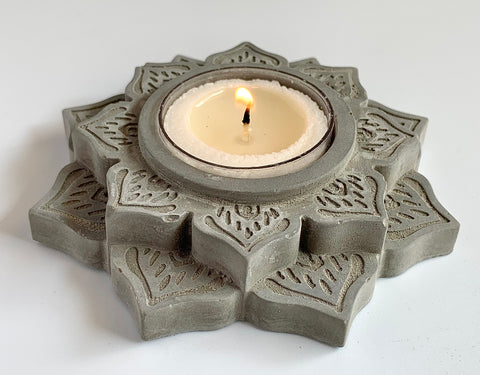 Lotus Tealight Candle Holder