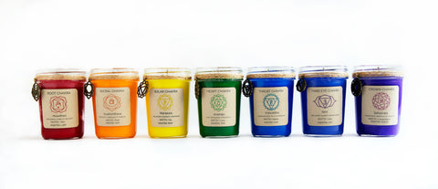 Chakra Balance Candle Set of 7