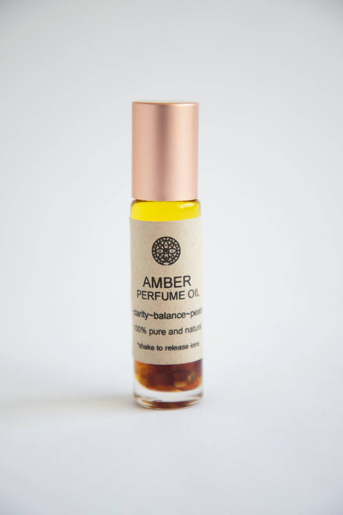 Amber Perfume Oil Roll On – Pranava Spiritual Shop