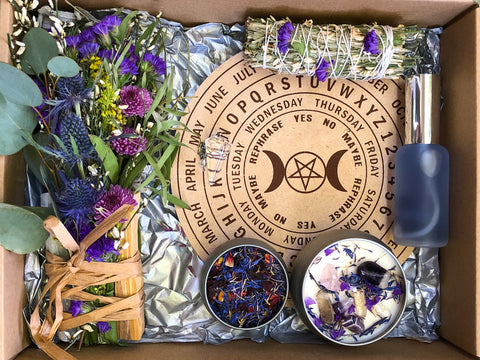 Divination Ritual Kit~ Dowsing Pendelum Kit